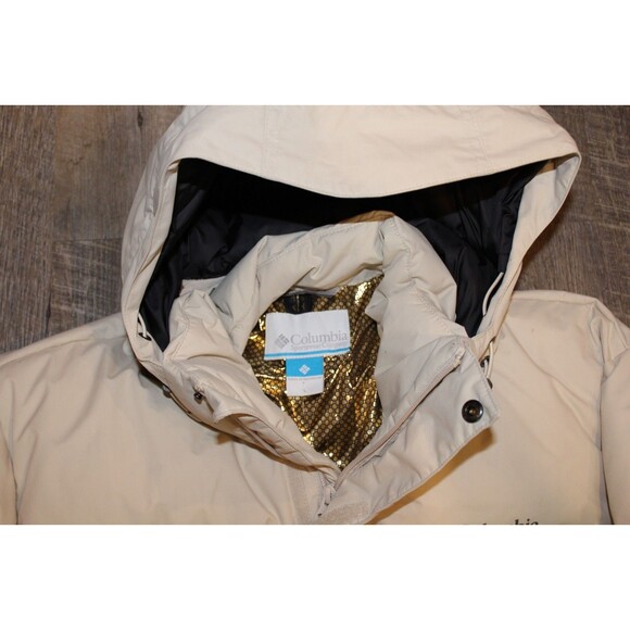 COLUMBIA WOMEN'S OMNI TECH LANDROAMER WINTER JACKET OFF WHITE SZ L NWT $220 - Picture 4 of 6